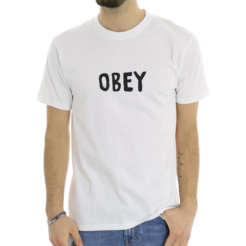 Obey t shirt on sale uomo